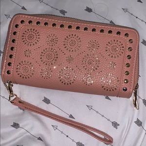 nude pink/blush wallet 💝